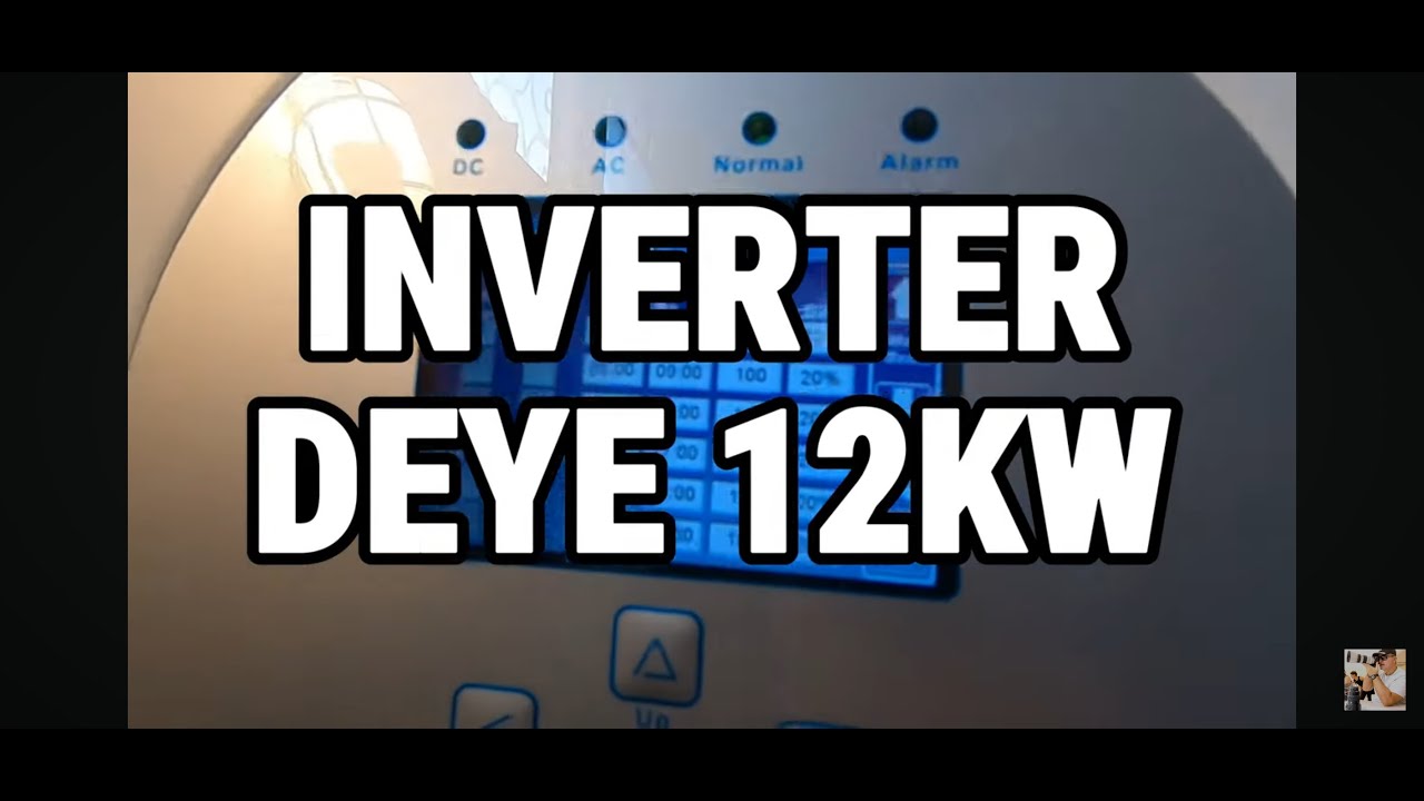 FOTOVOLTAICO & DOMOTICA - INVERTER DEYE 12KW 3 MPPT ON BOARD