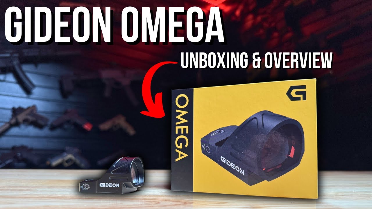 Gideon Omega Red/Green Dot &mdash; распаковка и обзор
