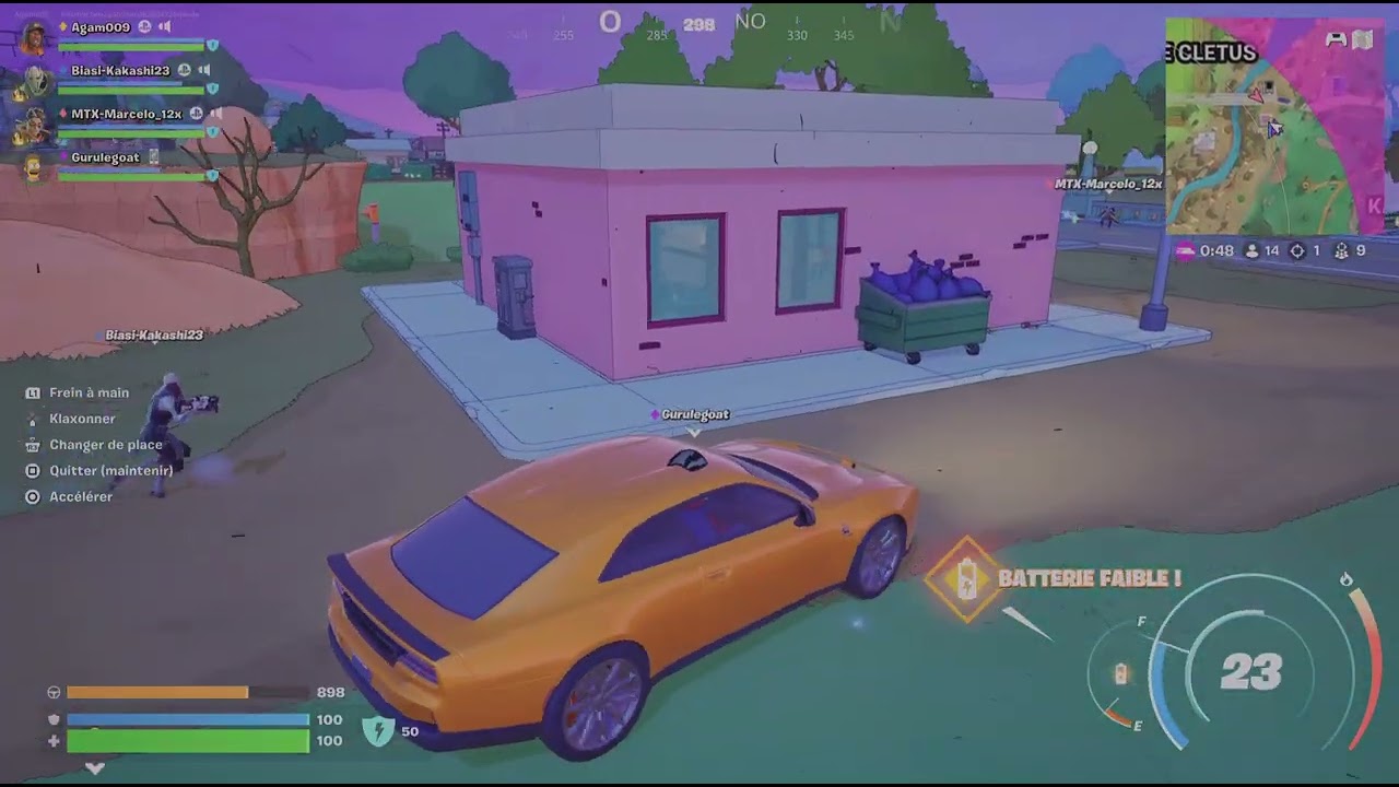 Fortnite batel royale et rechange zéro construction