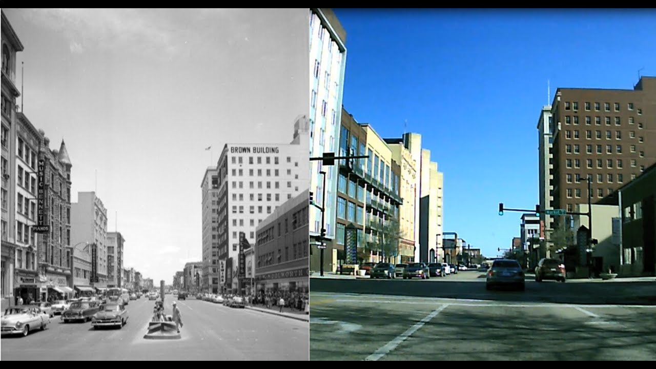 Downtown Wichita -Then and Now 1