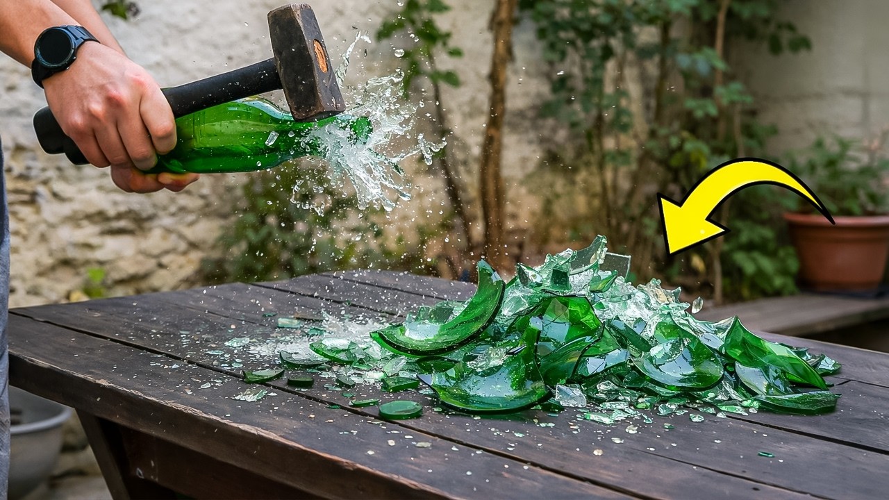 Do Not Throw Away Old glass bottles Just make Awesome DIY! | inventor holic