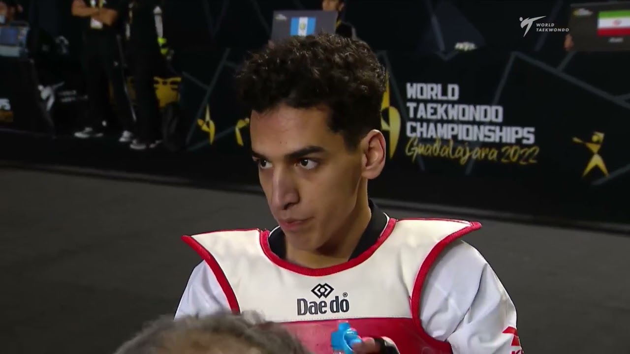 308 Round of 64 MEN M  58KG GUA FUENTES D  IRI LOTFI H