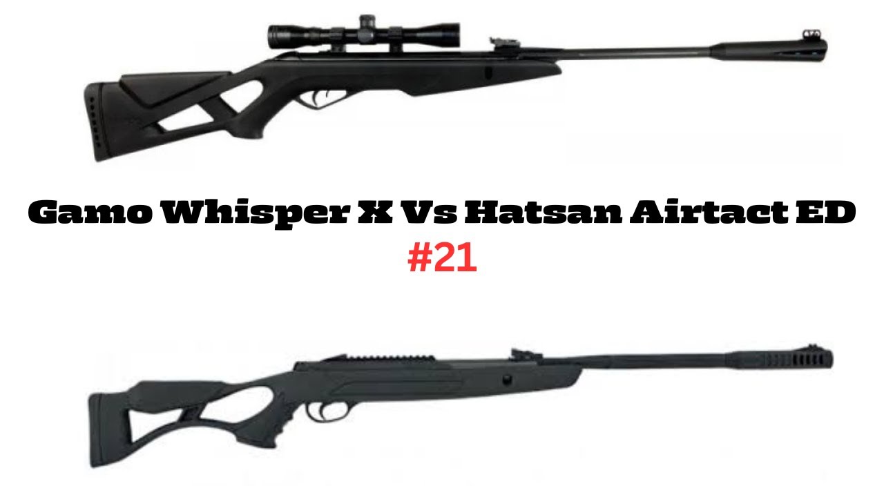 Gamo Whisper X против Hatsan Airtact ED