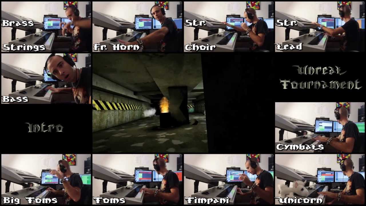UNREAL TOURNAMENT GOTY - INTRO 🎹 (Keyboard Cover) 🎧