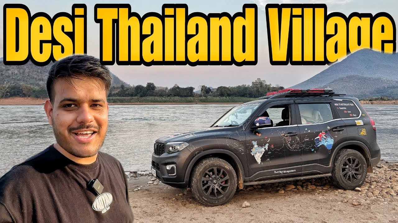 Scorpio-N Ko Thailand Ke Beach Pe Le aaye 😍 |India To Australia By Road| #EP-65