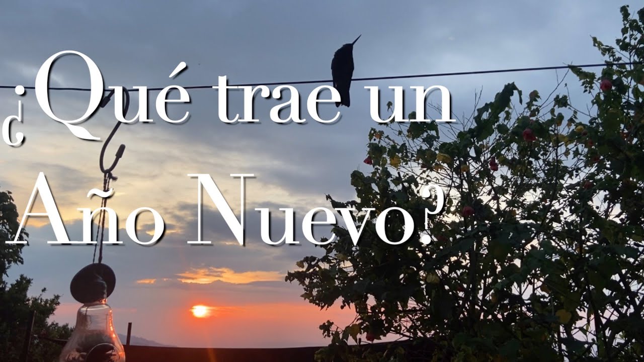 Reflexión. ¿Qué trae un año nuevo?