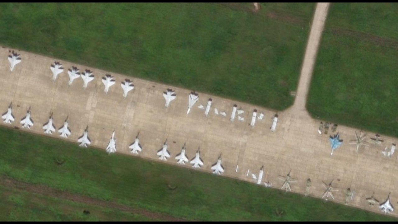 Russia Decommissioned 24 Fighter Jets Since 2023 Due to Lack of Spares: Confirmed by Satellite