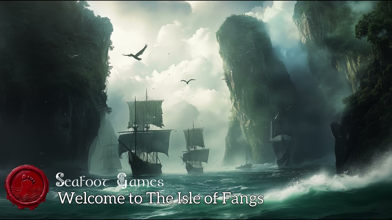 Welcome to The Isle of Fangs - DnD Music for Epic Tropical Sailing Ambience | Isle of Fangs OST