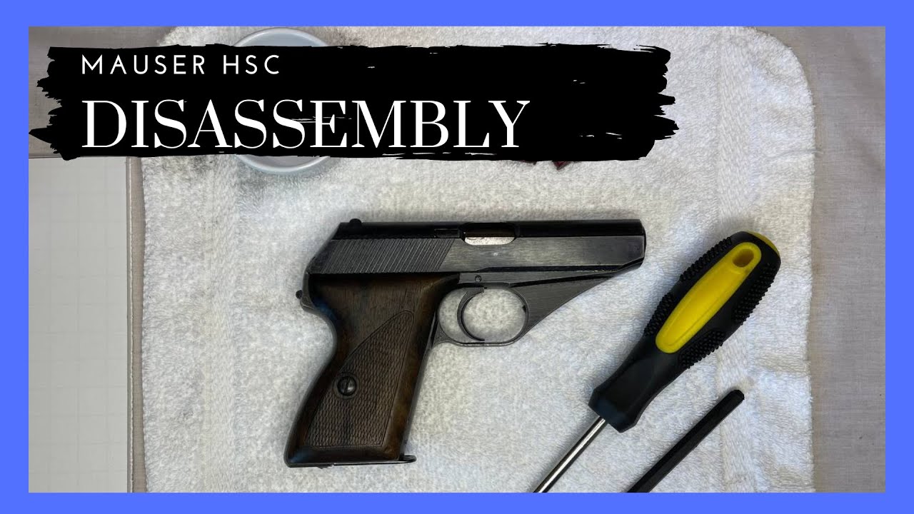 Полная разборка Mauser HSc