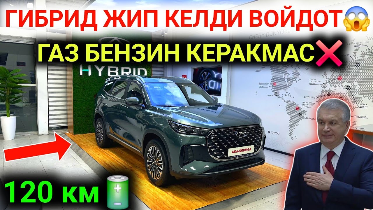1-ФЕВРАЛ ДИККАТ ХУШХАБАР ЖИП КЕЛДИ ГИБРИТ КАТТА ПАРТИЯ ГАЗ БЕНЗИН КЕРАКМАС😱 100 МЛН СУМ МАНА💥120 км🔋
