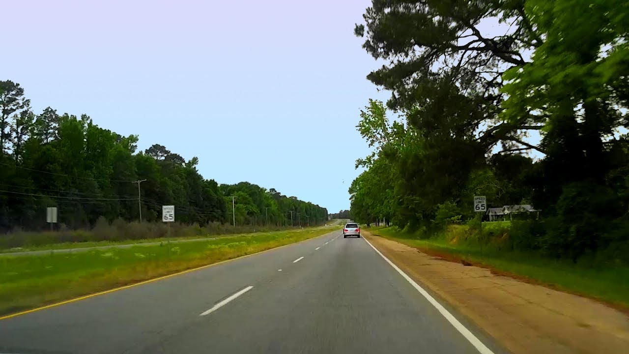 Road Trip #165 - US-80 W/US-79 S - Dixie Inn to Red Chute, Louisiana