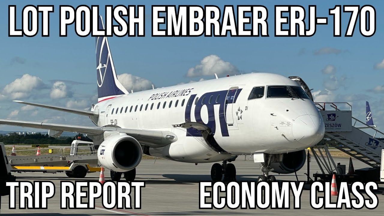 [TRIP REPORT] LOT Polish Airlines Embraer ERJ-170 (ECONOMY) Warsaw (WAW) - Rzeszow (RZE)