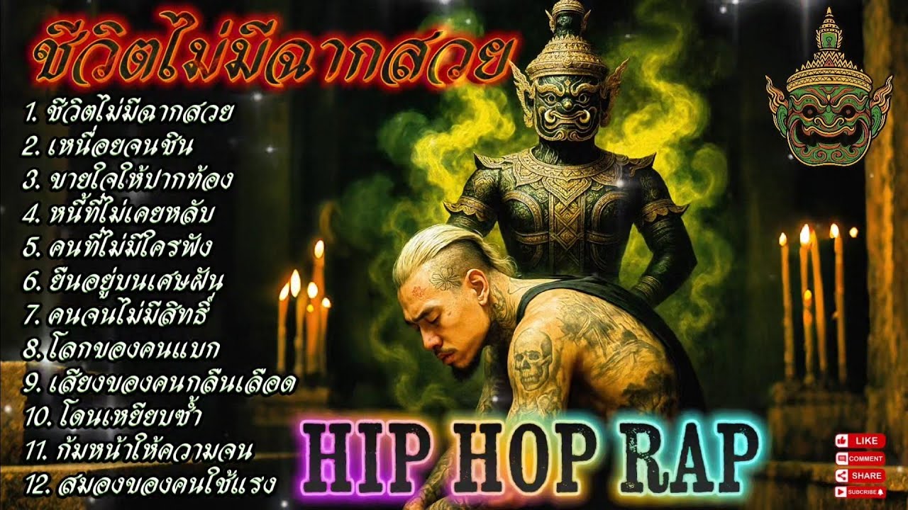 🔥รวมเพลงแร็พฮิปฮอป🔥ชีวิตไม่มีฉากสวย❌️❌️✌EP.130 #SadRap #HipHopอกหัก #Rapซึ้งกินใจ #rap #hiphop