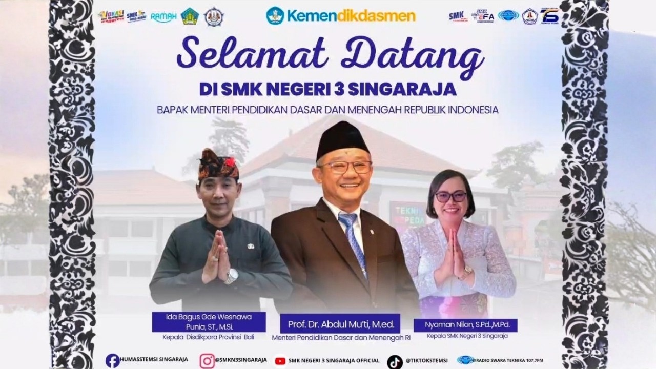 STEMSI FLASH - Ida Bagus Gde Wesnawa Punia, ST., M.Si - Kepala Disdikpora Provinsi Bali