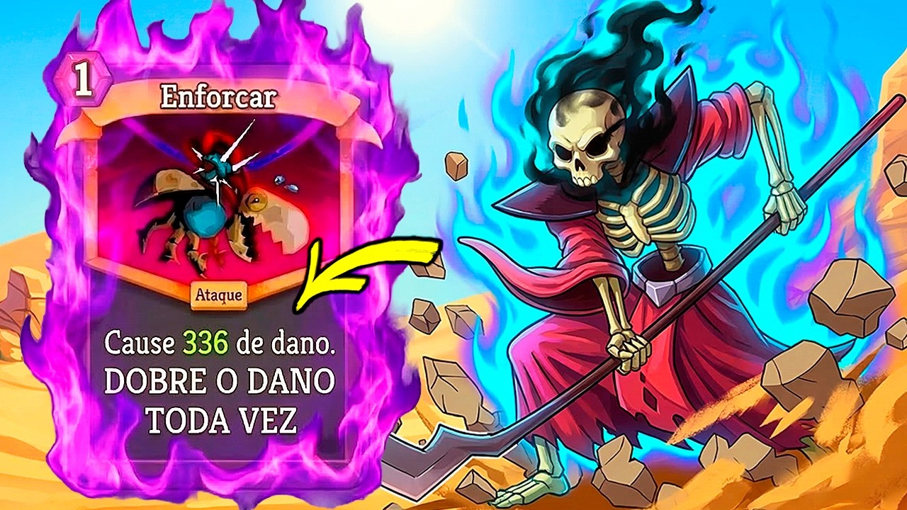 SIMPLESMENTE DESTRUÍ O BOSS COM ESSA CARTA LENDÁRIA! Slay the Spire 2