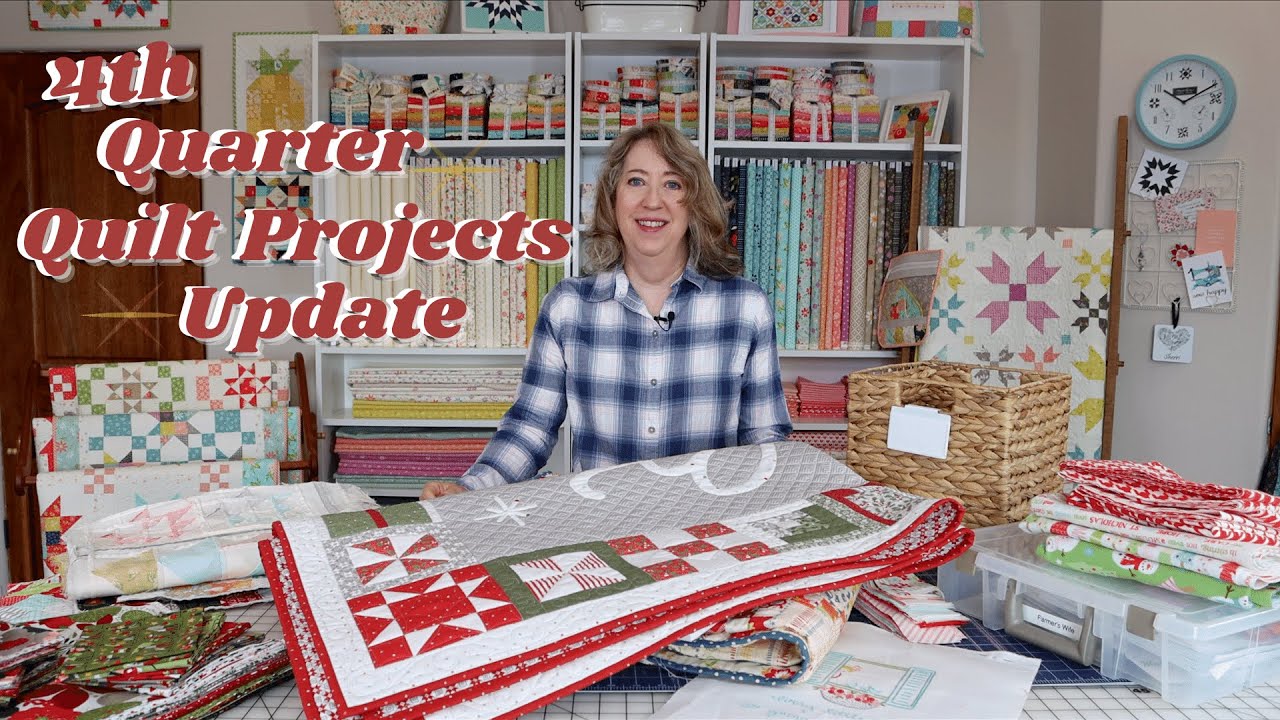 4th Quarter Quilt Projects Update: Sewing Down the Home Stretch of 2021! | A Quilting Life