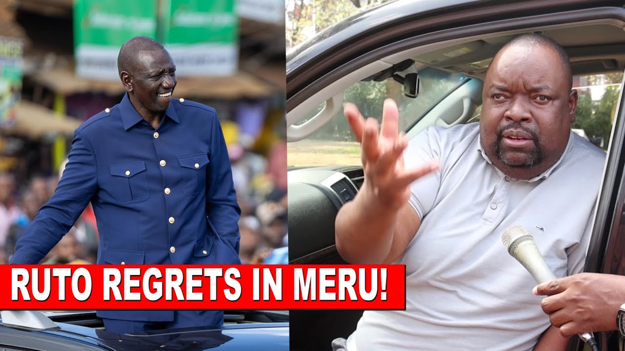 THIS IS WHY RUTO WAS HECKLED AND CHASED AWAY IN MERU BY ANGRY KENYANS!