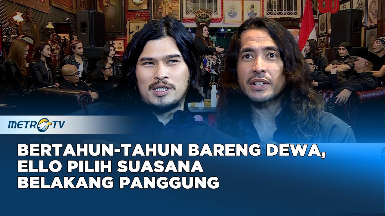 Bertahun-Tahun Bareng Dewa, Ello: Lebih Suka Suasana di Belakang Panggung #QnA
