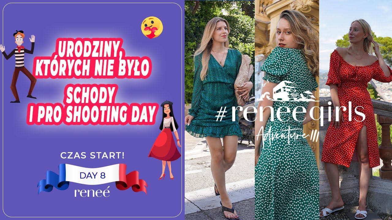 Urodziny, których nie było, Schody i pro shooting day | Renee Adventure 3 | Fashion Gang DAY 8