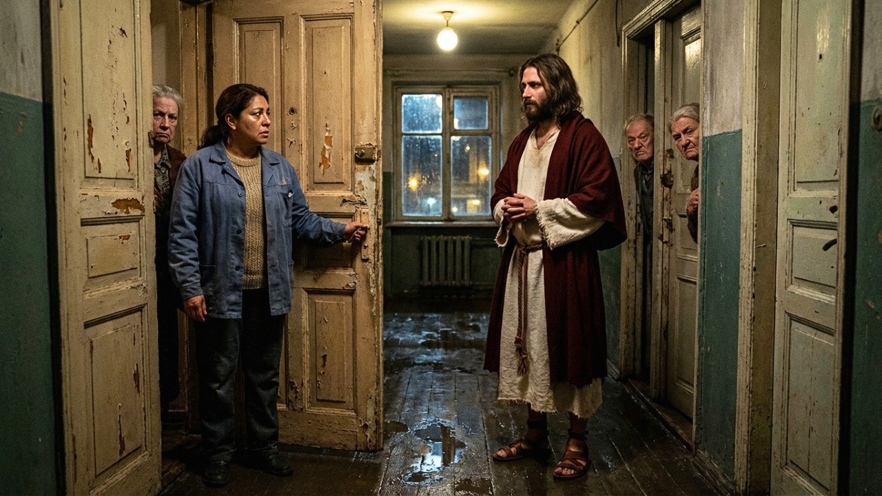 CUANDO NADIE QUISO ABRIR… ELLA ABRIÓ LA PUERTA Y RECIBIÓ A JESÚS SIN SABERLO