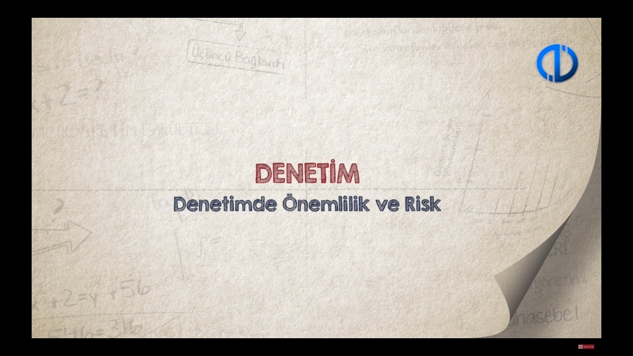 DENETİM - Ünite 2 Konu Anlatımı 1