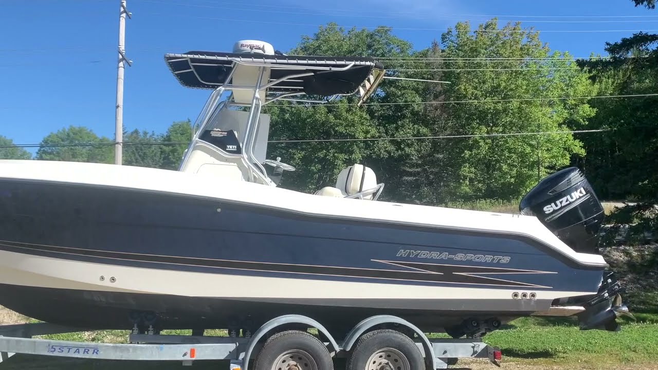 SOLD: Hydra Sports Vector 2400 CC- Atlantic Yacht Sales
