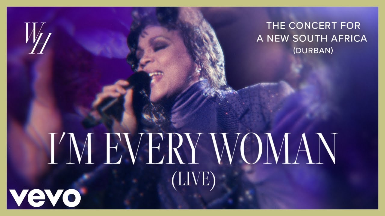 Whitney Houston - I'm Every Woman (The Concert for a New South Africa (Durban) - LIVE)