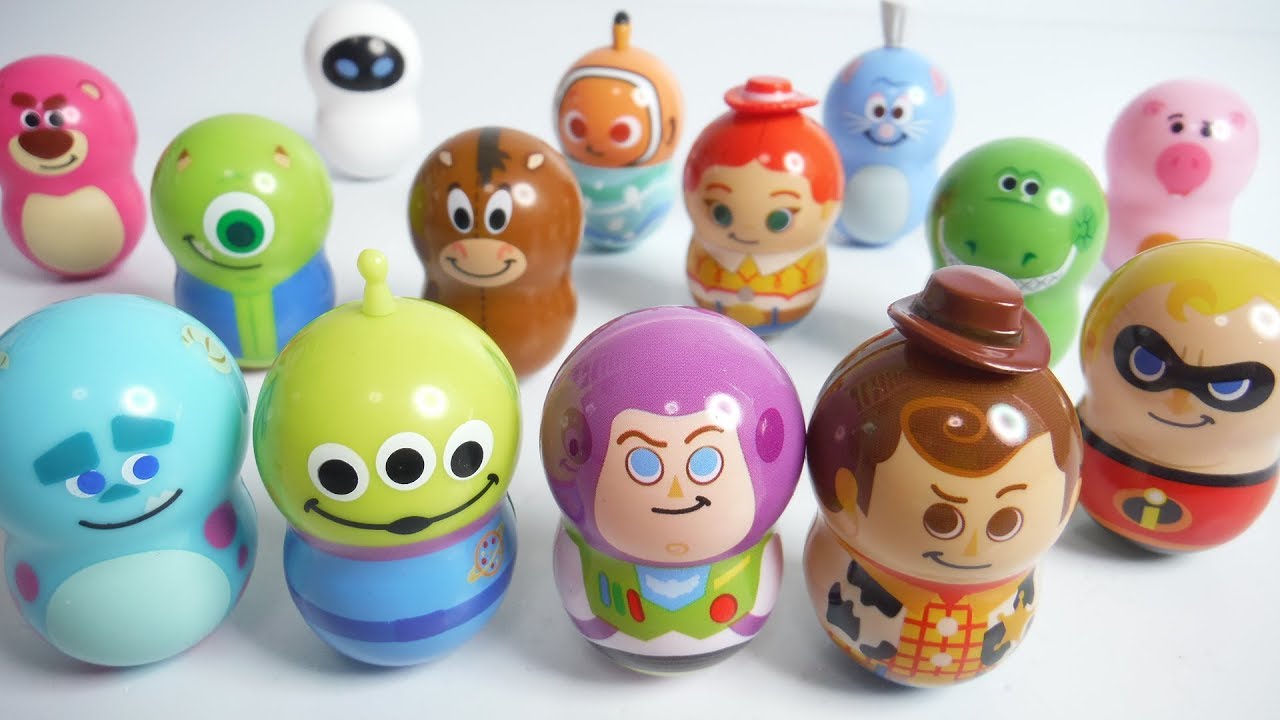 クーナッツ ピクサー 『1BOX 開封』 COO'NUTS Disney PIXAR ToyStory Monsters Inc. The Incredibles Finding NEMO 食玩