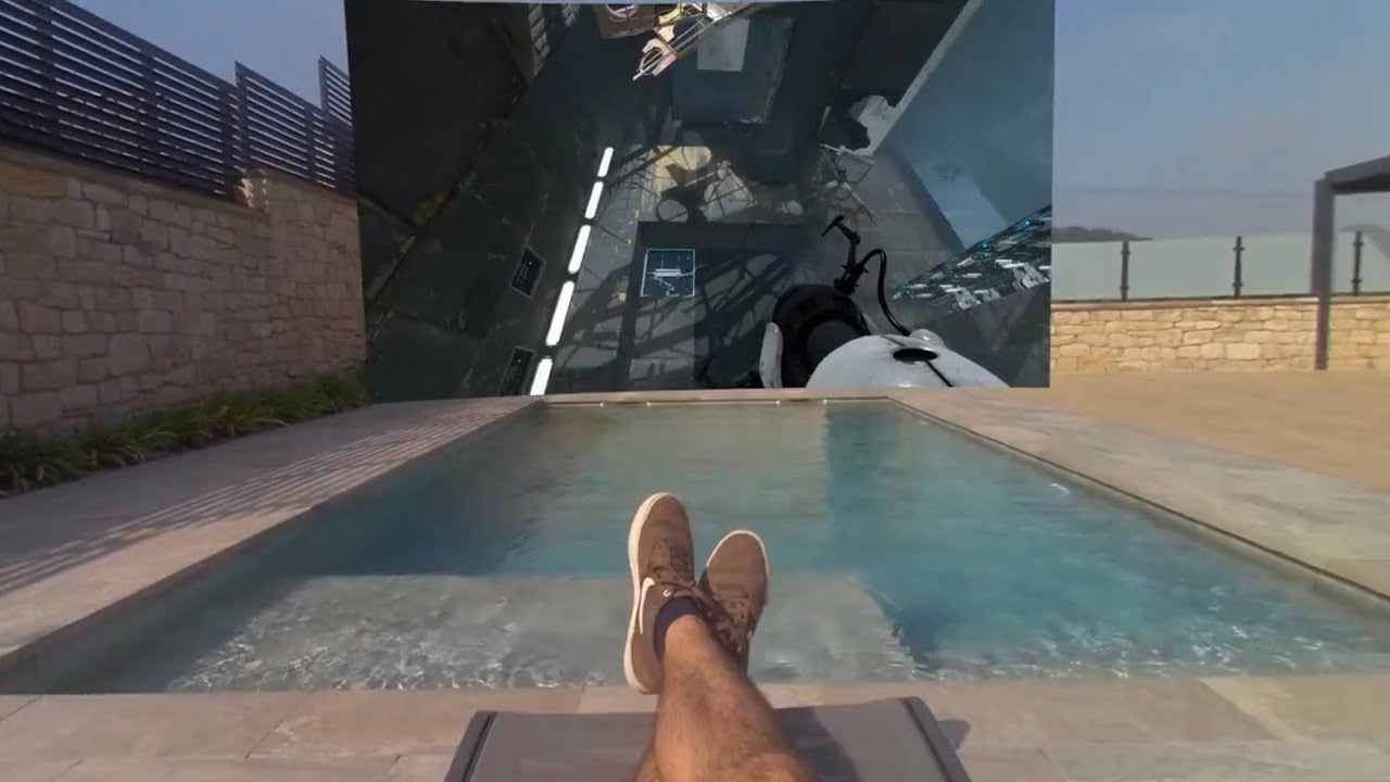 Steam Frame LEAK - demo videos for colour passthrough module
