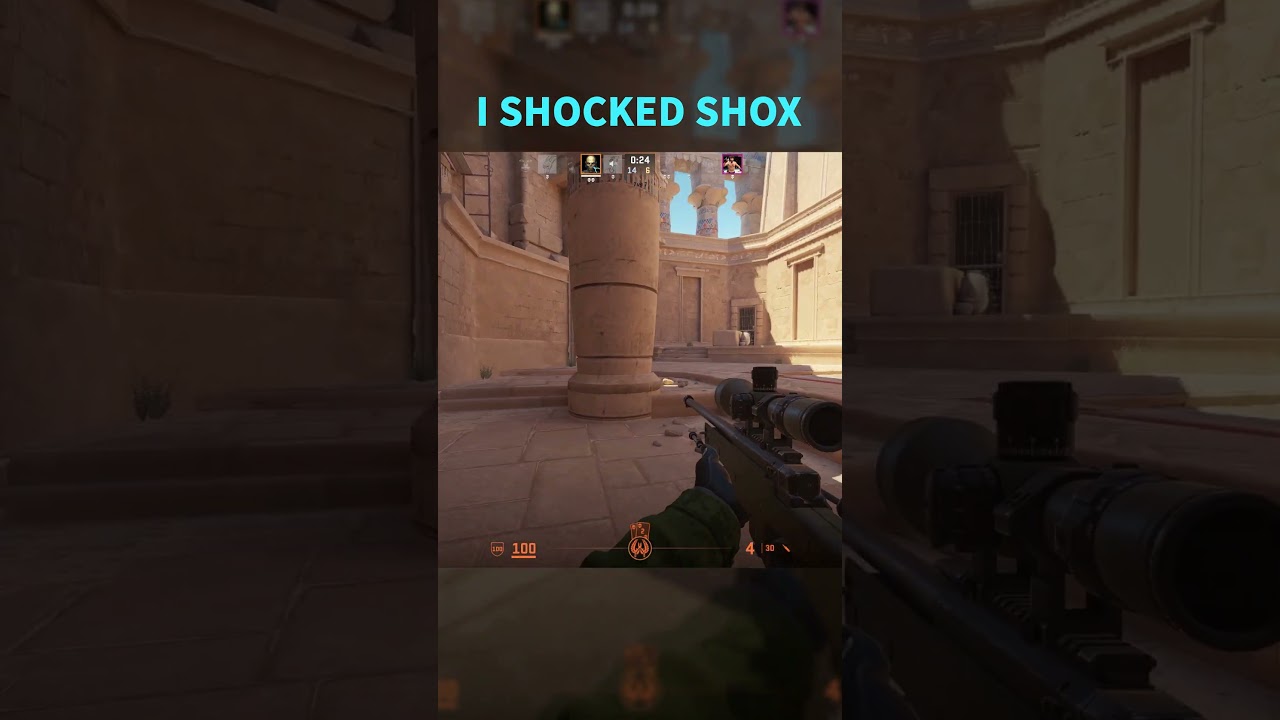 I shocked Shox in cs2! #shorts