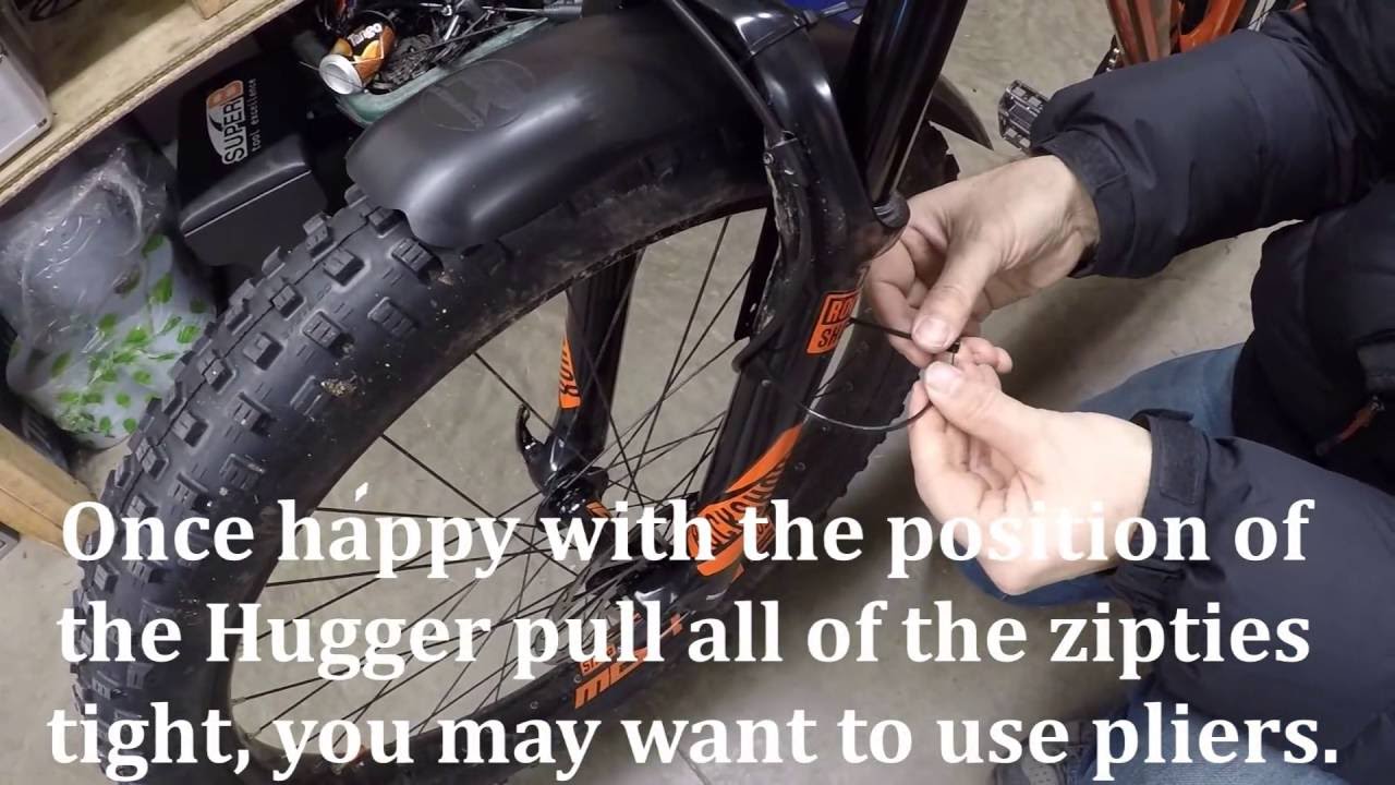 How to fit a front Mudhugger
