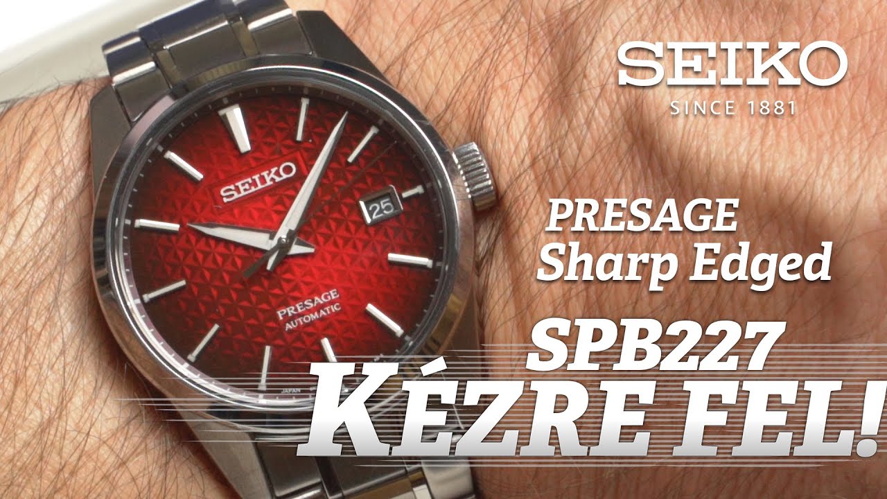 Kézre fel! Seiko Presage Sharp Edged SPB227J1