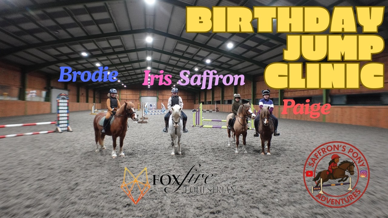 My Birthday Jump Clinic with friends! 🎂🐴 | Golden Valley Equestrian