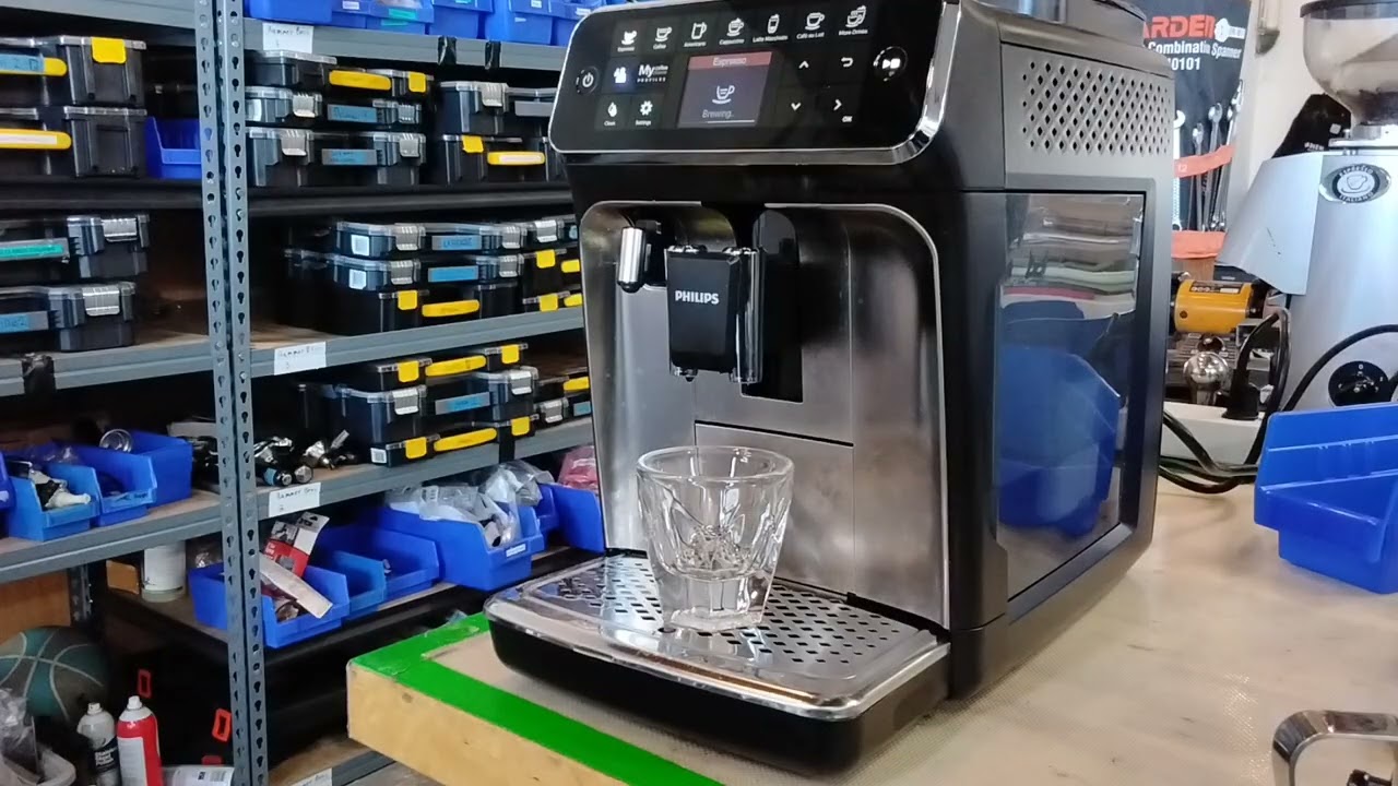 Тест полностью автоматической кофемашины LatteGo Phillips 4300 #7715