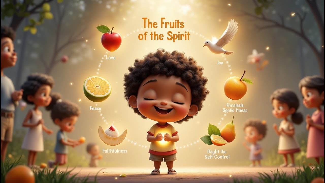 The Fruit Grows in Me | Kids Christian Song | Fruit of the Spirit for Children