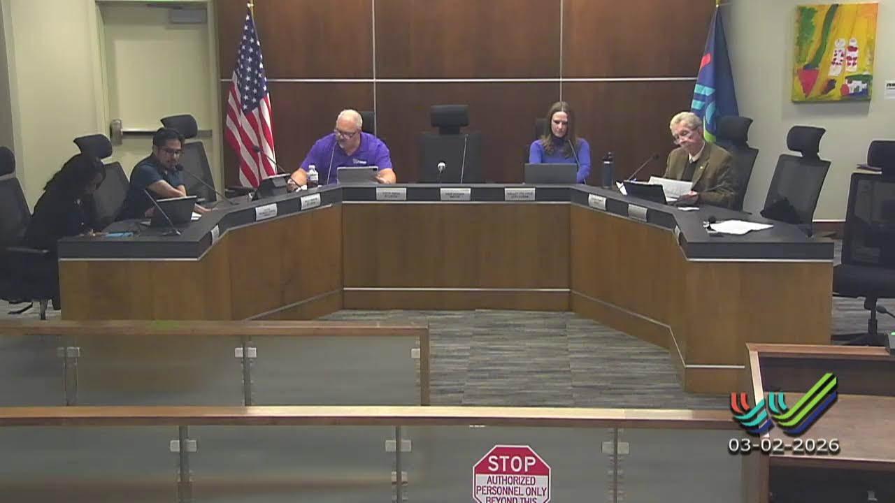 City of Waterloo Finance Committee Meeting - Monday, March 2, 2026
