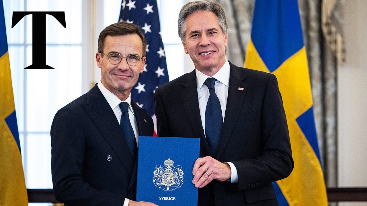 Sweden joins Nato alliance as threat from Russia grows