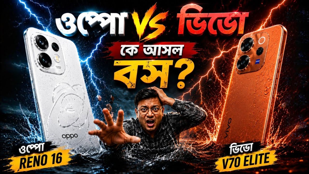 OPPO Reno 16 vs Vivo V70 Elite Camera Test | Which Phone Should You Buy in 2026?