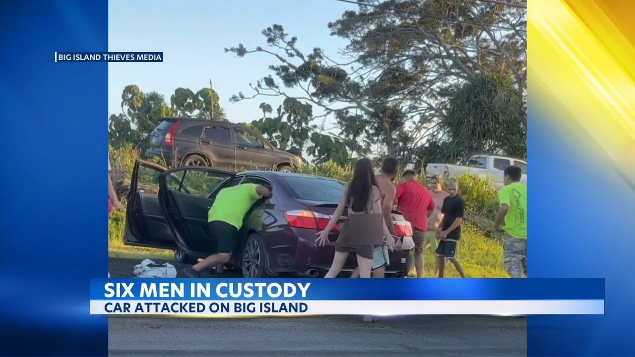 Multiple arrests in car attack prompt Big Island police plea to the public