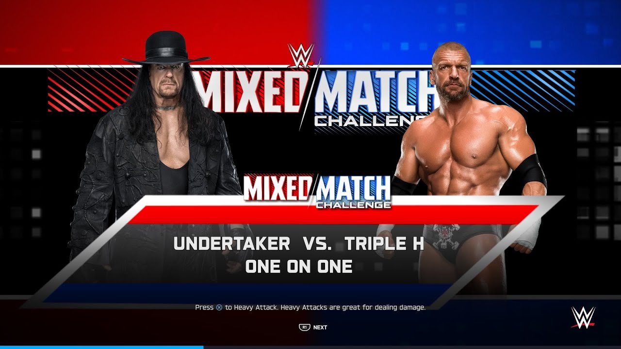 WWE 2K25 Gameplay Undertaker Vs Triple H