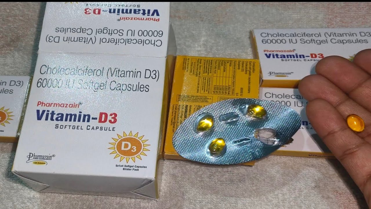 Pharmazain Vitamin D3 SoftGel Capsules Honest Review 