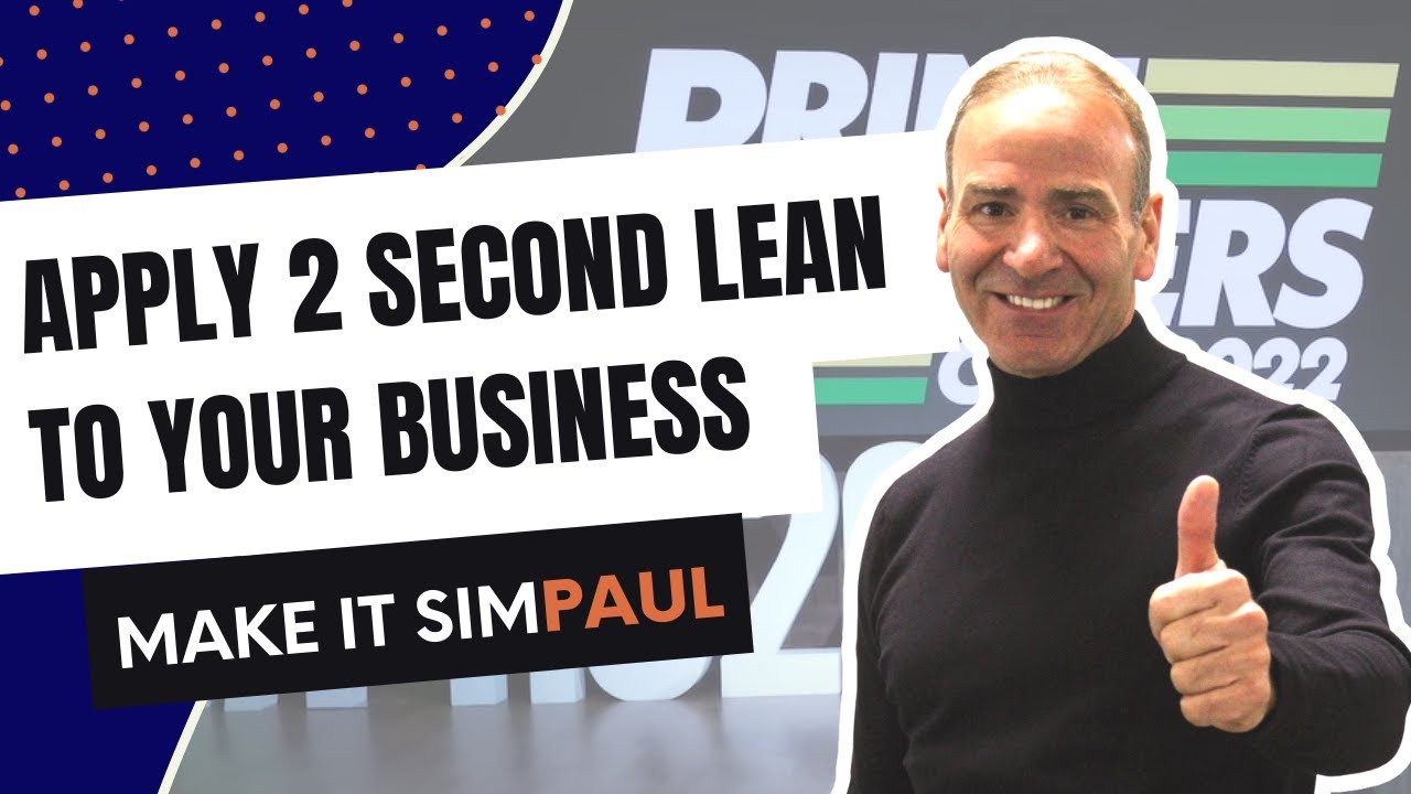 3 Important Keys to Applying 2-Second Lean| Lucas Holland | Paul Akers