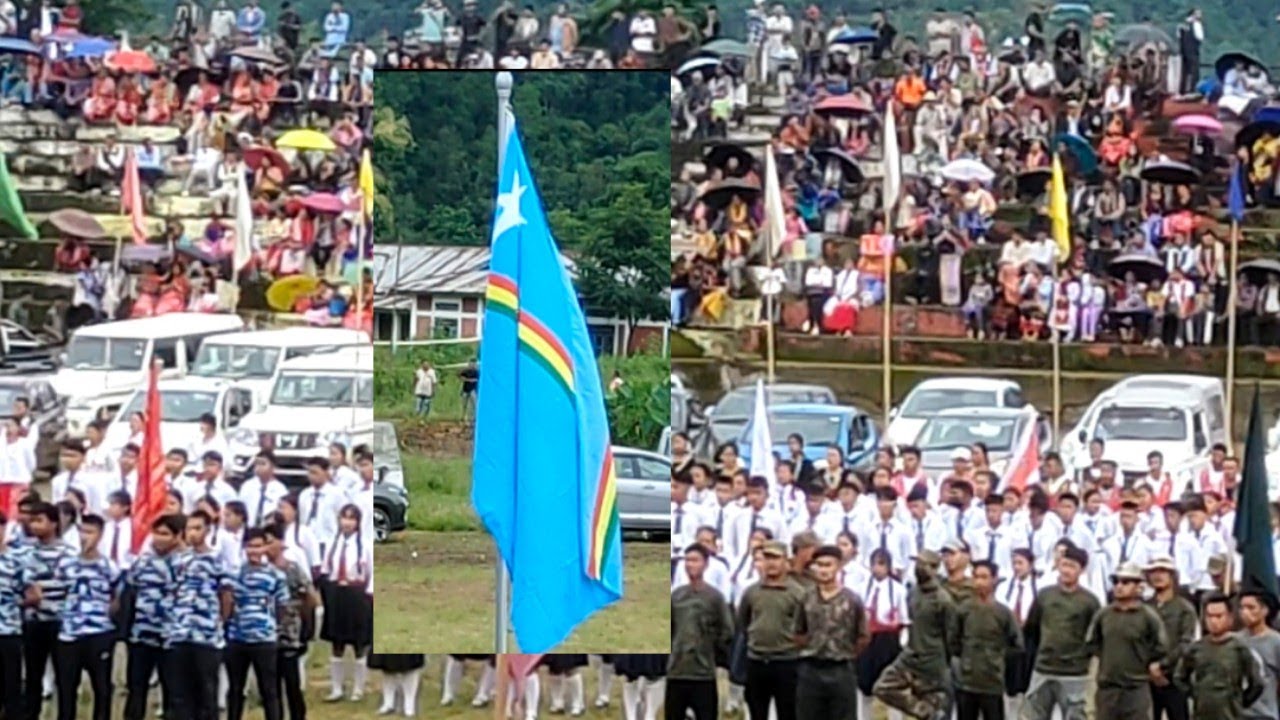 Commemoration of the 79th NAGA Independence Day Declaration,14th Aug 2025 at Chandel, Manipur.