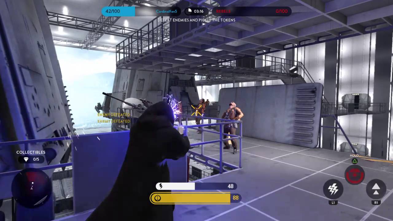 STAR WARS&trade; Battlefront&trade; Sulttan hero battle on Master difficulty