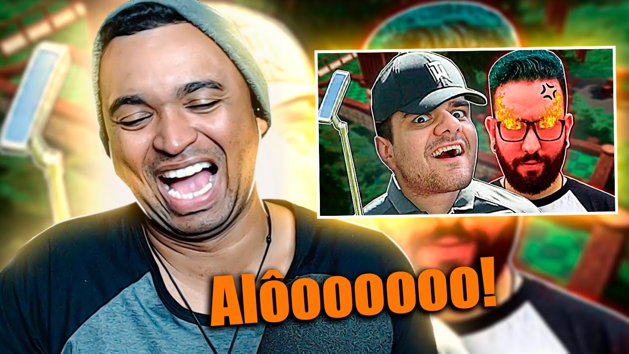 REACT | TROLLAMOS O GABS E TALVEZ PASSAMOS DOS LIMITES - Golf It c/ @MrGuinas e @Core - Souzones