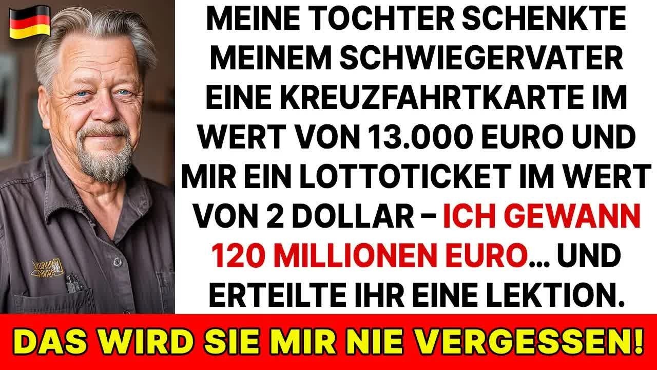 Meine Tochter gab ihrem Schwiegervater zum Vatertag eine Kreuzfahrt – mir nur ein Los