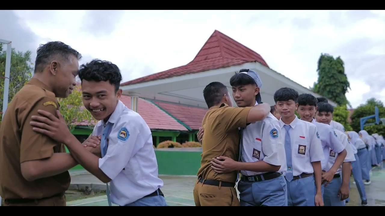 Last cermeony SMA N 1 Negrikaton Pesawaran