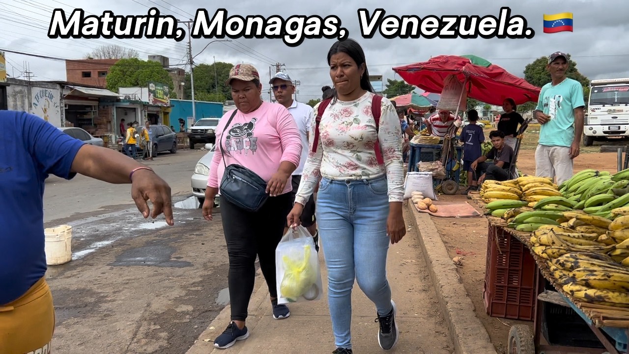 🇻🇪 UNEXPLORED Maturin Walking in El Mercado de los Bloques  #walkingtour #vzla #maturin #viral 