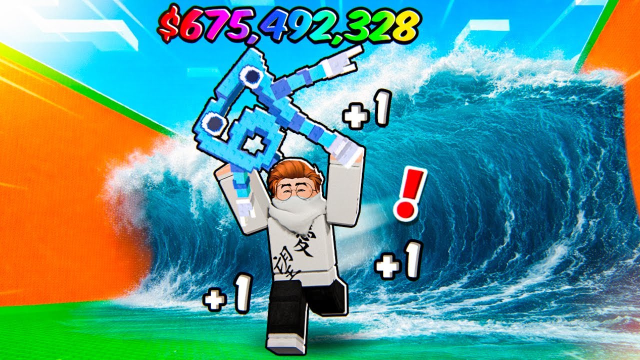 A CADA BRAINHOT Eu GANHO +1 de VELOCIDADE Para FUGIR Do TSUNAMI no Roblox