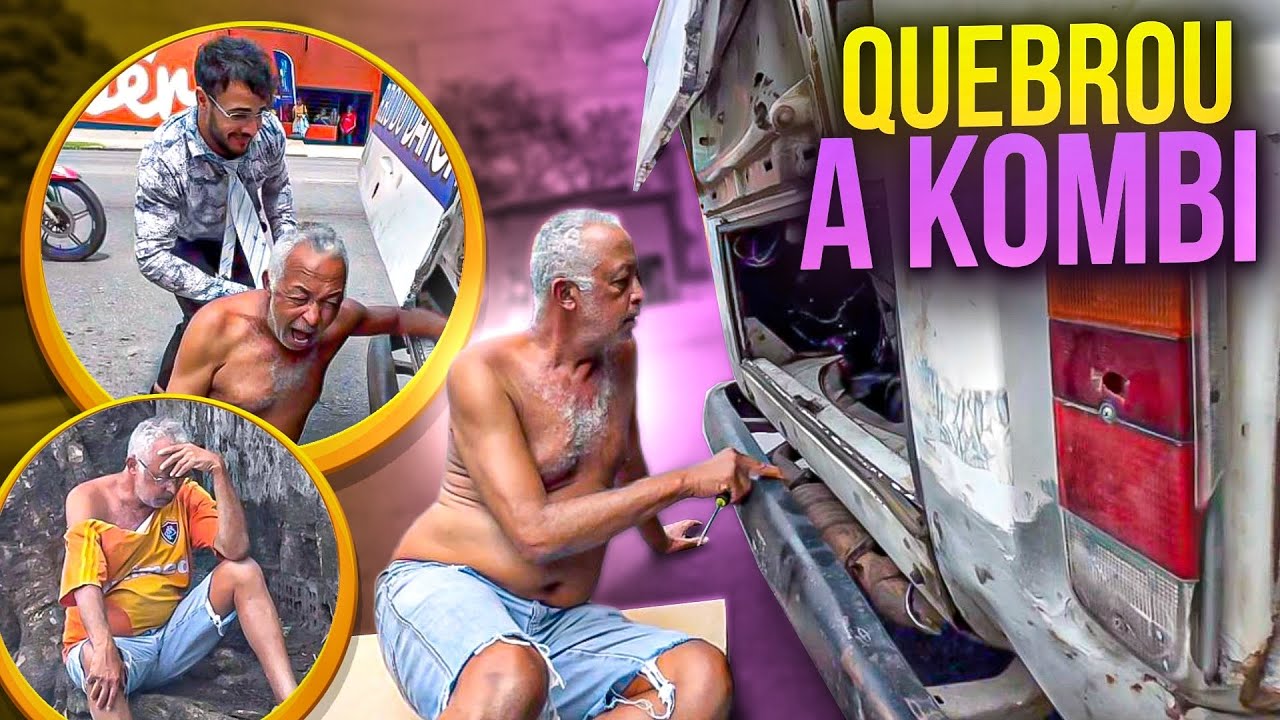 A KOMBI DO REI DO DANONE QUEBROU E DIDINHO TENTOU CONSERTAR | REI DO DANONE